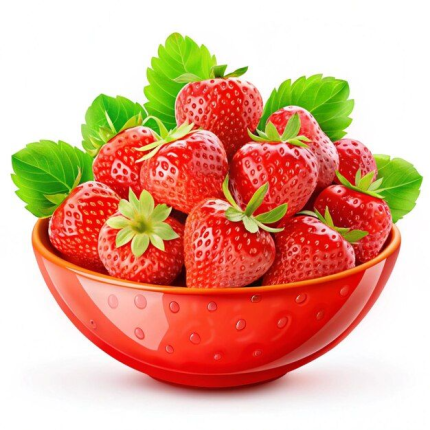 Sun-Kissed Strawberries